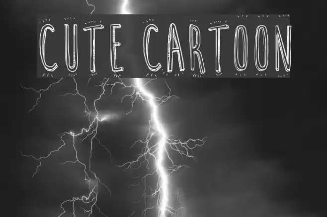 Cute Cartoon フォント examples