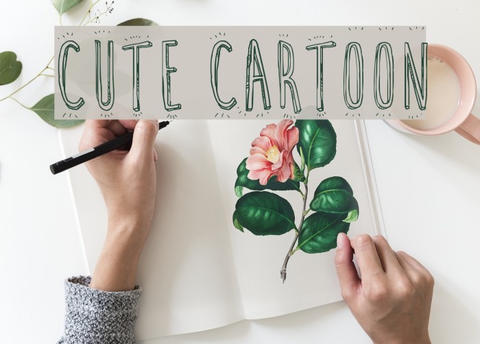 Cute Cartoon Font examples
