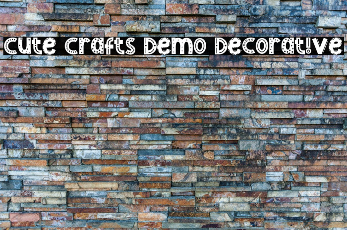 Cute Crafts Demo Decorative Example 3