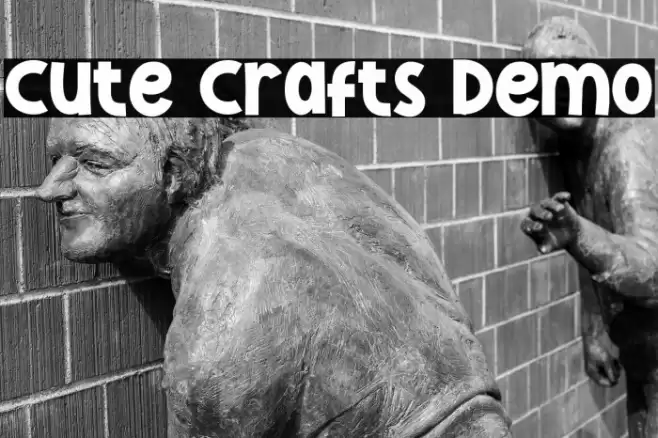 Cute Crafts Demo Font examples
