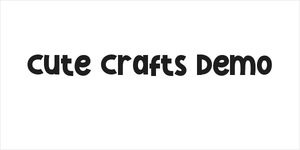 Cute Crafts Demo Logo