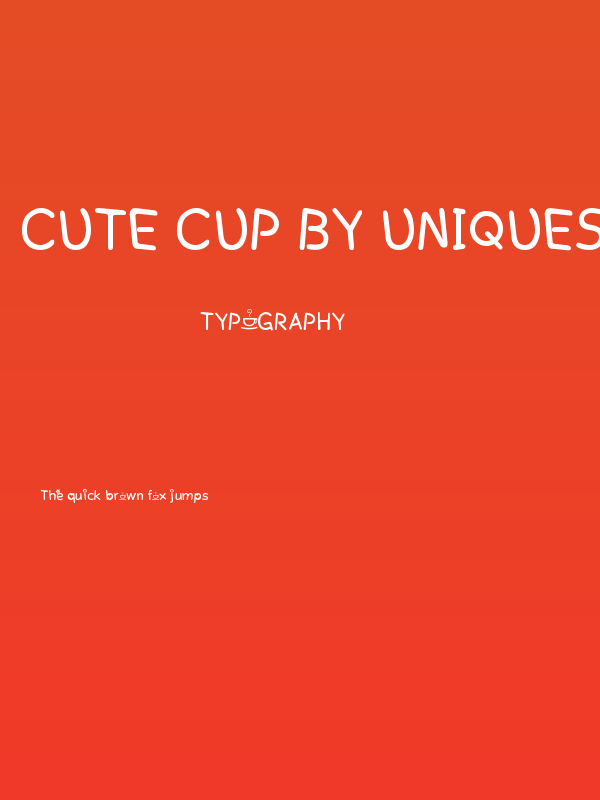 Cute Cup by UniqueShopaholic Poster