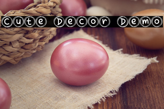 Cute Decor Demo Example 1