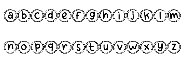 Cute Decor Demo Font LOWERCASE