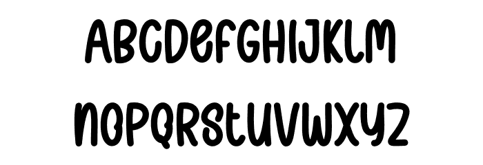 Cute Dog Font LOWERCASE