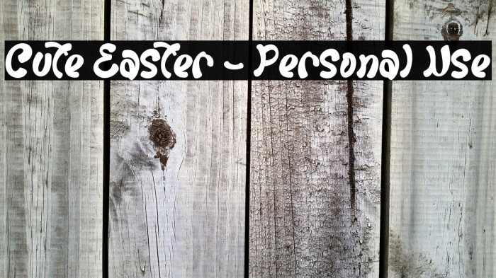 Cute Easter - Personal Use Example 3