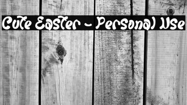 Cute Easter - Personal Use フォント examples