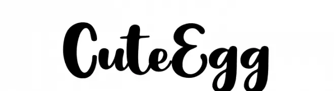 Cute Egg  Frei Schriftart Herunterladen
