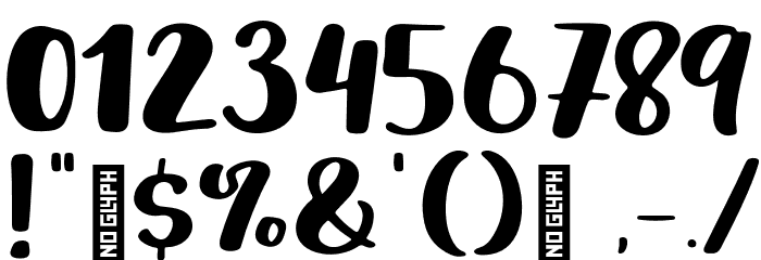 Cute Egg Font OTHER CHARS