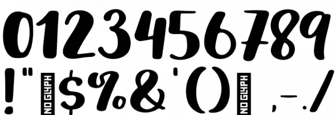 Cute Egg Font OTHER CHARS