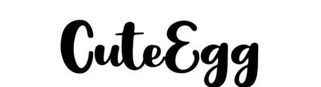 Cute Egg  Frei Schriftart Herunterladen