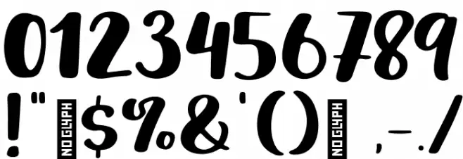 Cute Egg Font OTHER CHARS