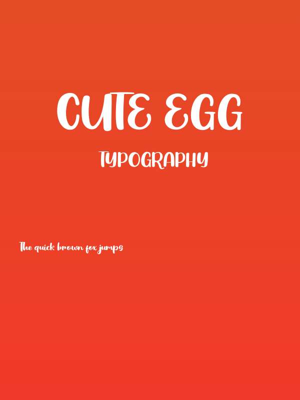 Cute Egg Poster