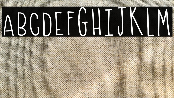 Cute Font Regular Example 2