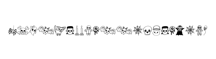 Cute Halloween Drawings  baixar fontes gratis