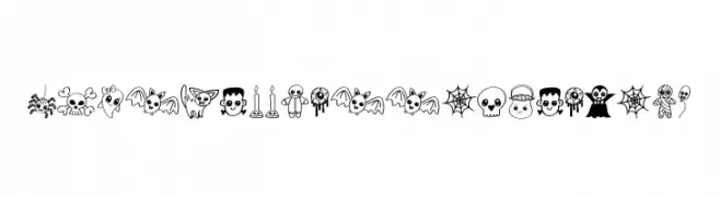 Cute Halloween Drawings  تنزيل الخطوط