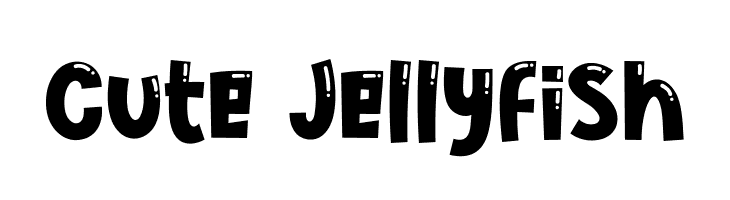 Cute Jellyfish Font