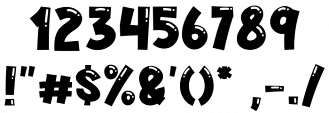 Cute Jellyfish Font OTHER CHARS