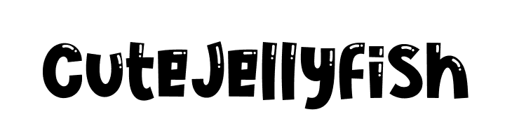 Cute Jellyfish  フリーフォントのダウンロード