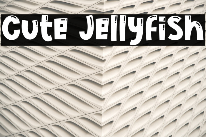 Cute Jellyfish Font examples
