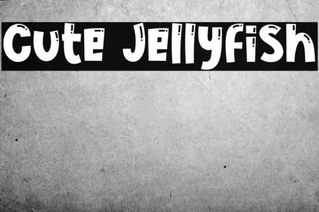 Cute Jellyfish Font examples
