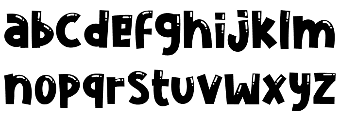 Cute Jellyfish Font LOWERCASE