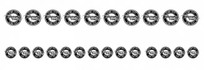 Cute Koala Demo Inline Font OTHER CHARS