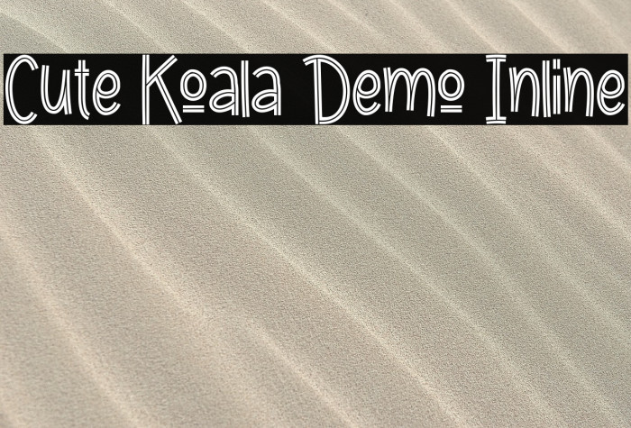 Cute Koala Demo Inline Example 2