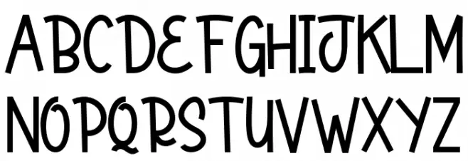 Cute Koala Demo Schriftart Groß