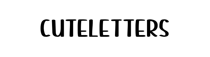 Cute Letters  font caratteri gratis