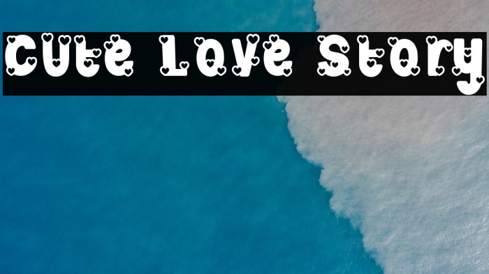 Cute Love Story Example 3