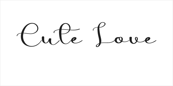 Cute Love Logo