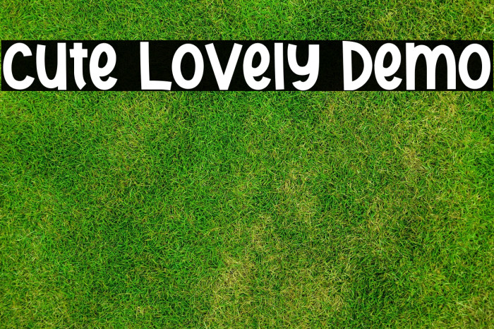 Cute Lovely Demo Example 1