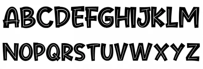 Cute Maple Font Litere mari