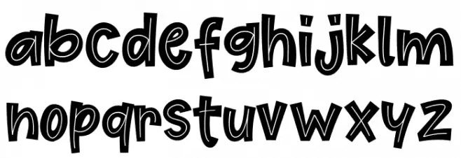 Cute Maple 字体 小写