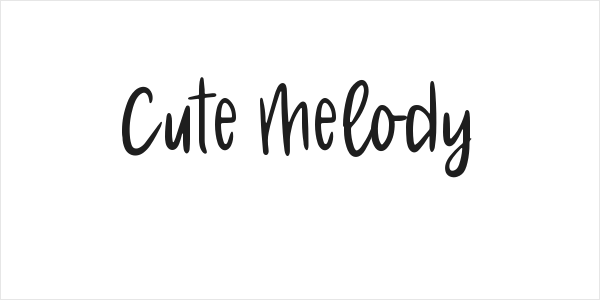 Cute Melody Logo