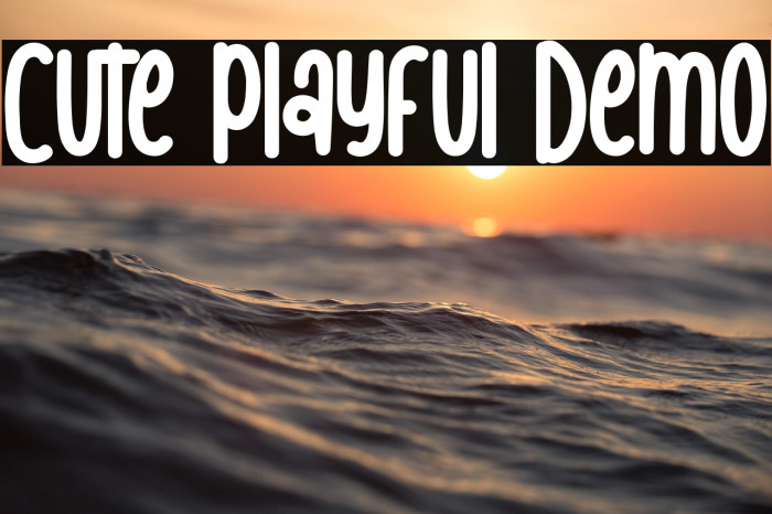 Cute Playful Demo Example 1