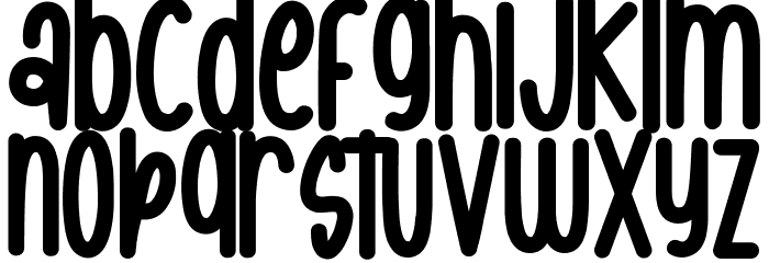 Cute Playful Demo Polices MINUSCULES