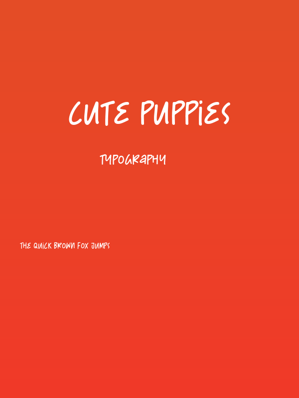 Cute Puppies Poster