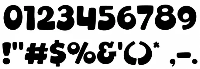 Cute Roti Font OTHER CHARS