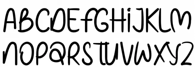 Cute Smile Demo Font OTHER CHARS