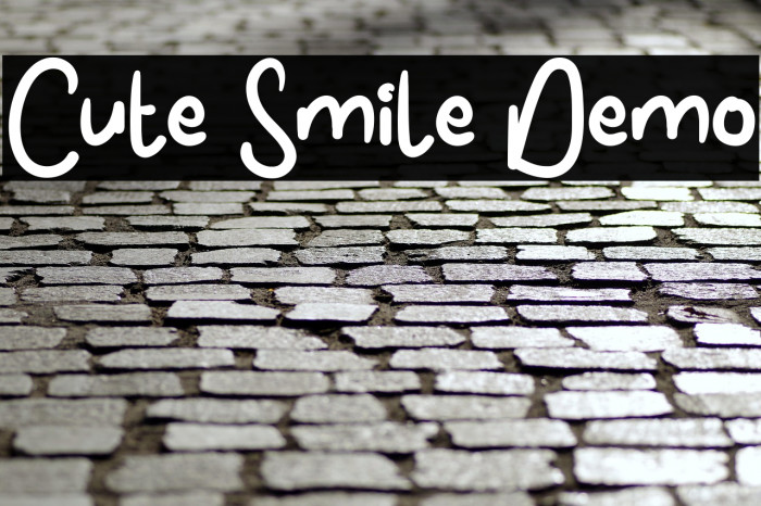 Cute Smile Demo Example 2