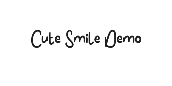 Cute Smile Demo Logo