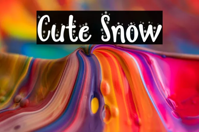 Cute Snow Example 2