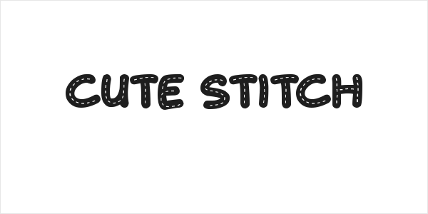 Cute Stitch Logo