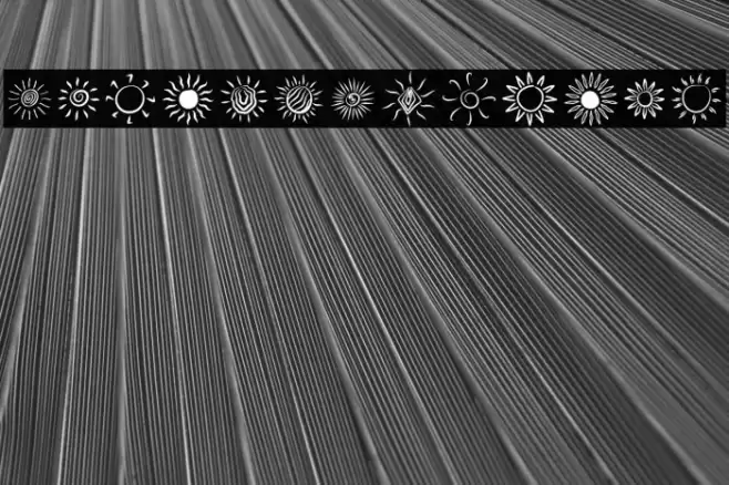 Cute Sun Caratteri examples