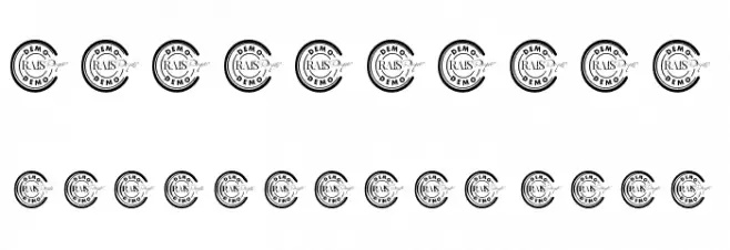 Cute Symphony Demo خط محارف أخرى