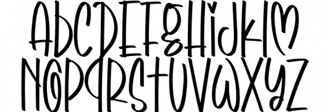 Cute Symphony Demo Polices MINUSCULES