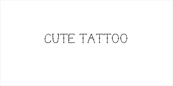 Cute Tattoo Logo
