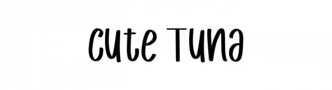 Cute Tuna  Descarca Fonturi Gratis